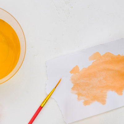 Empreintes et curcuma